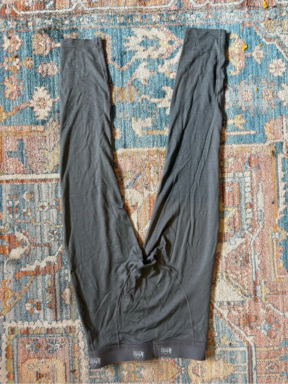 REI Kids Lightweight Grey Base Layer Leggings